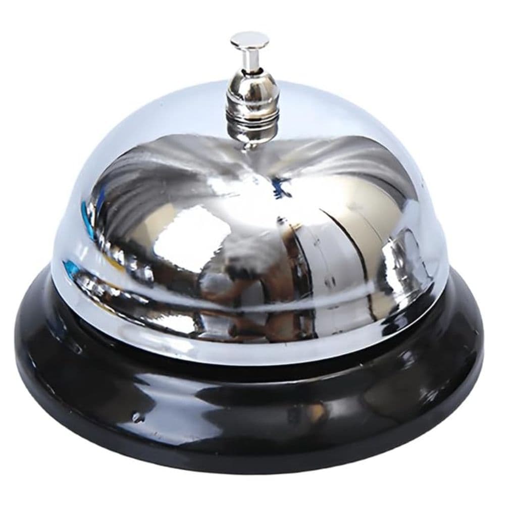 Mini Sonnette d'Appel en Métal Antirouille pour Bureau – جرس نداء معدني صغير مقاوم للصدأ للمكتب - Divers - صورة 2
