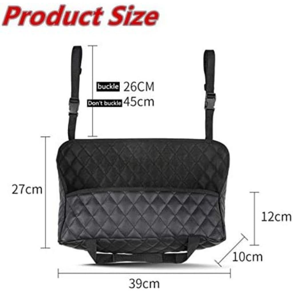 Sac de Rangement Suspendu entre les Sièges de Voiture – حقيبة تخزين معلقة بين مقاعد السيارة - Accessoires Auto/Moto - صورة 5