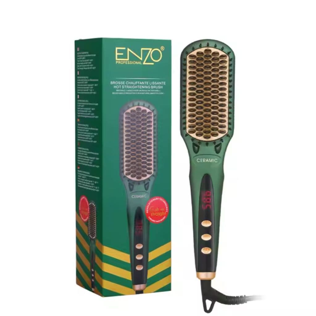 Brosse Lissante ENZO Haute Performance et Technologie Avancée – فرشاة الشعر - Soins et Beauté - صورة 4