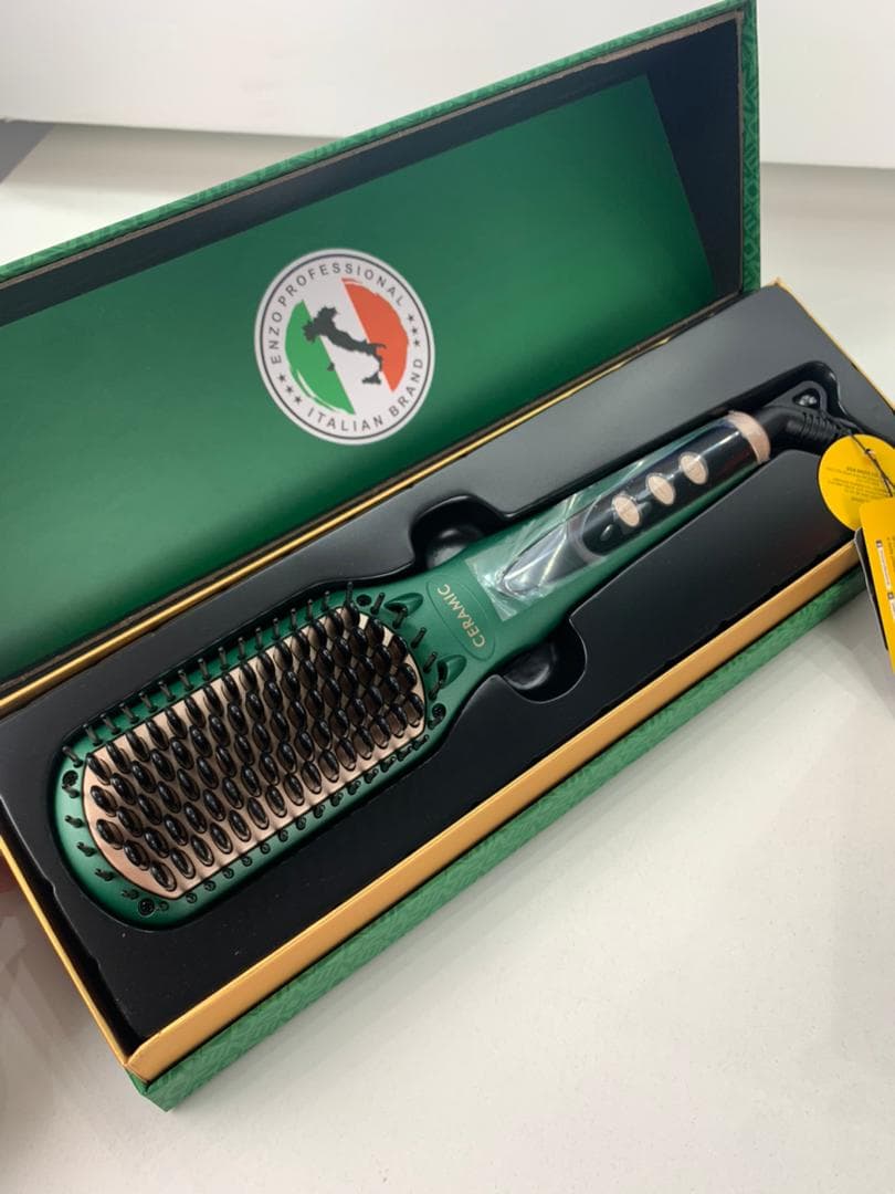 Brosse Lissante ENZO Haute Performance et Technologie Avancée – فرشاة الشعر - Soins et Beauté - صورة حقيقية 7