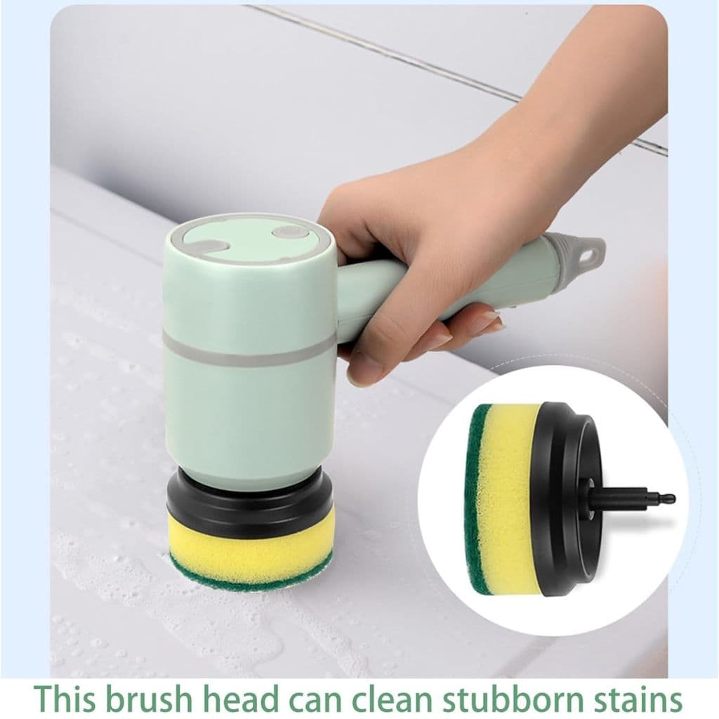 Brosse Électrique Rotative Automatique avec 2 Brosse – فرشاة تنظيف دوارة كهربائية - Cuisine - صورة 4