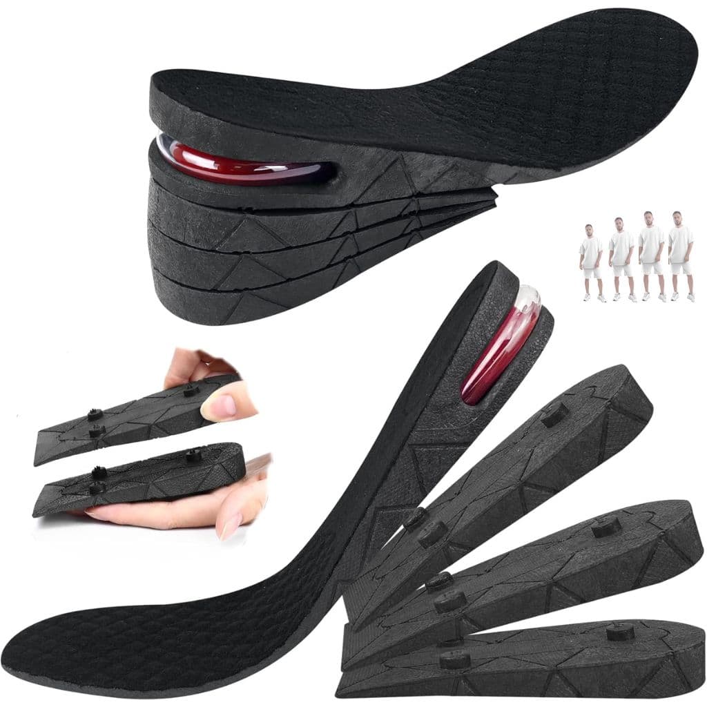 Semelles Rehaussantes 4 Couches Réglables Unisexe – نعل لزيادة الطول بـ 4 طبقات قابلة للتعديل - Divers - صورة 1