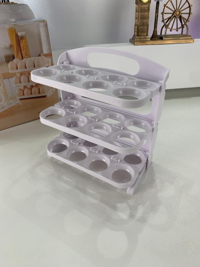 Organisateur d'oeufs 3 Tier – منظم البيض ثلاثة رفوف - Cuisine - صورة حقيقية 9