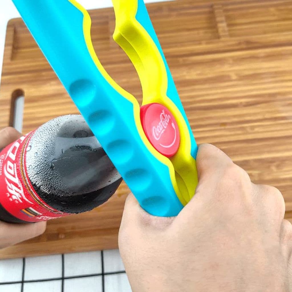 Ouvre-boîte Multifonction 4 en 1 et Cuillères à Mesurer Pliables en Silicone - فتاحة العلب متعددة الوظائف و ملاعق قياس قابلة للطي - Cuisine - صورة 2