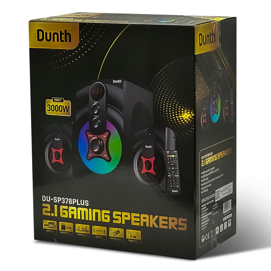 HAUT PARLEUR DUNTH 3000 W LED DU-SP378 PLUS - مكبر صوت - Électronique - صورة 2