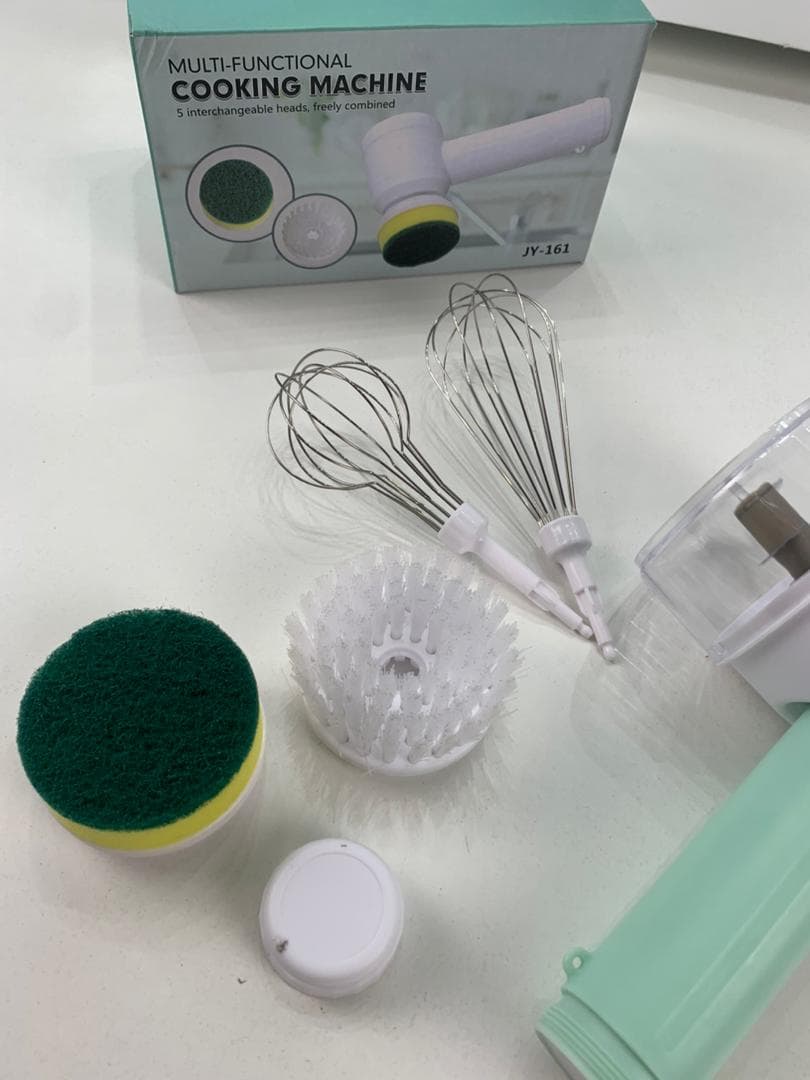 Hachoir Électrique Sans Fil 6-en-1 – مفرمة كهربائية لاسلكية متعددة الوظائف - Cuisine - صورة حقيقية 9