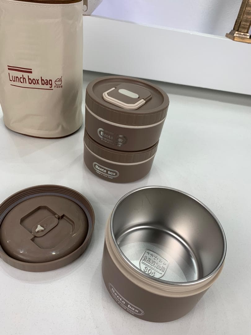 Boîte à Lunch Isotherme Micro-ondable – حافظة طعام حرارية قابلة للاستخدام في الميكروويف - Cuisine - صورة حقيقية 10