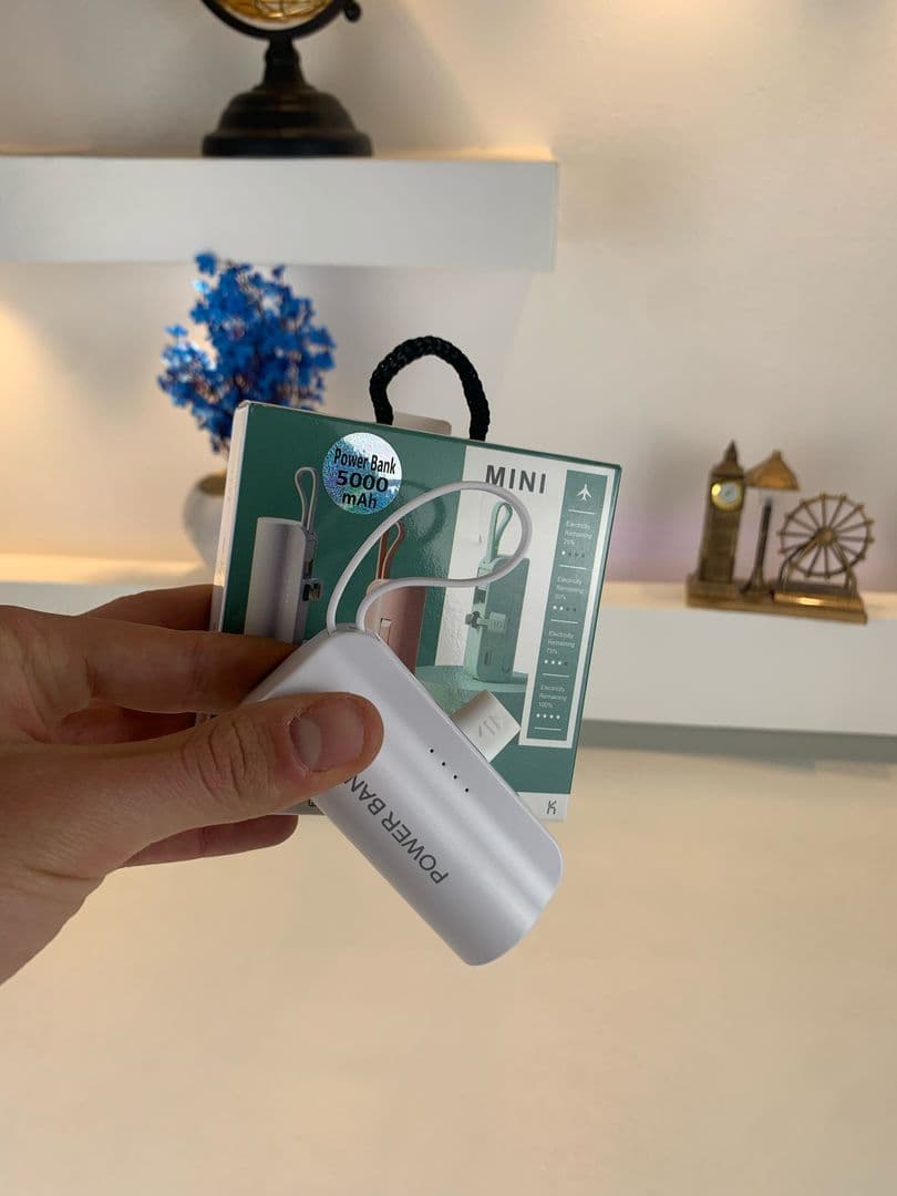 PowerBank 5000mAh et Support Telephone 2en1 – باور بانك - Électronique - صورة حقيقية 9