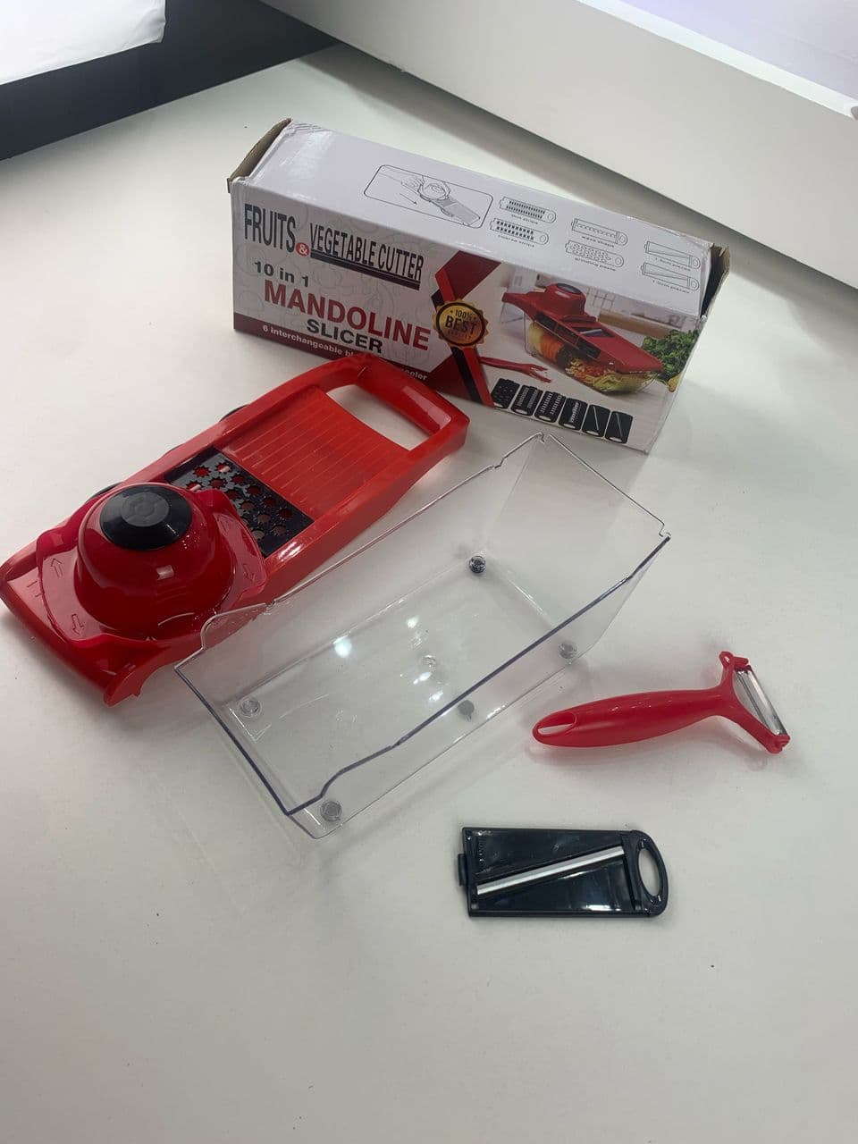 Mandoline Coupe-Légumes 10 en 1 – قطاعة خضروات - Cuisine - صورة حقيقية 8