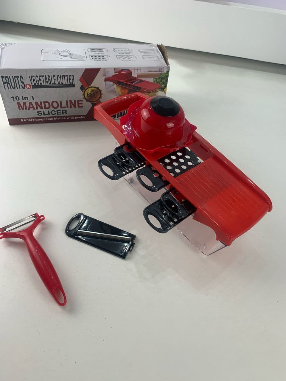Mandoline Coupe-Légumes 10 en 1 – قطاعة خضروات - Cuisine - صورة حقيقية 9