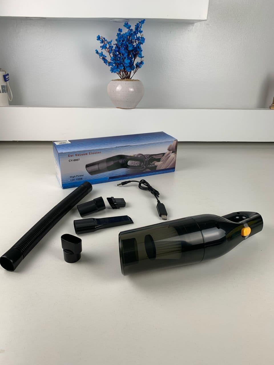 Aspirateur de voiture sans fil 10000PA Rechargeable – مكنسة كهربائية لاسلكية - Accessoires Auto/Moto - صورة حقيقية 7