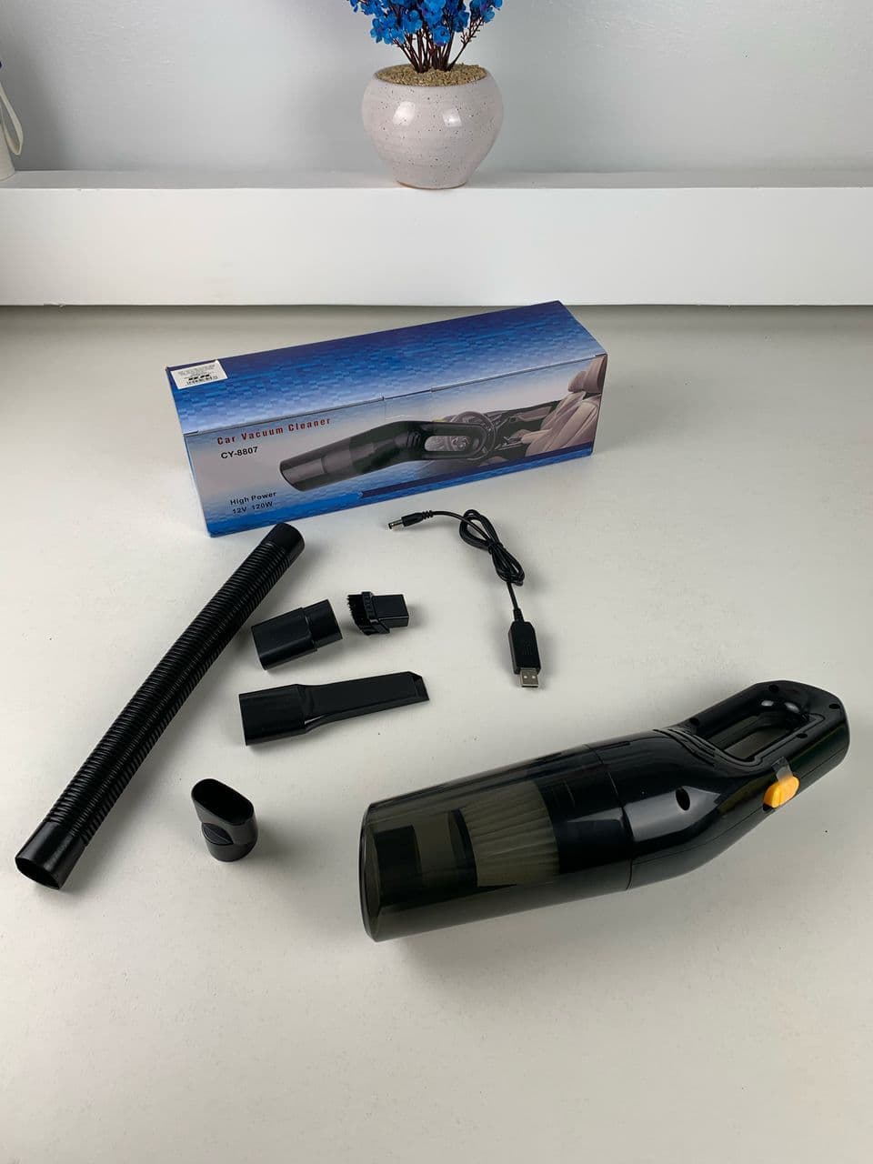 Aspirateur de voiture sans fil 10000PA Rechargeable – مكنسة كهربائية لاسلكية - Accessoires Auto/Moto - صورة حقيقية 8