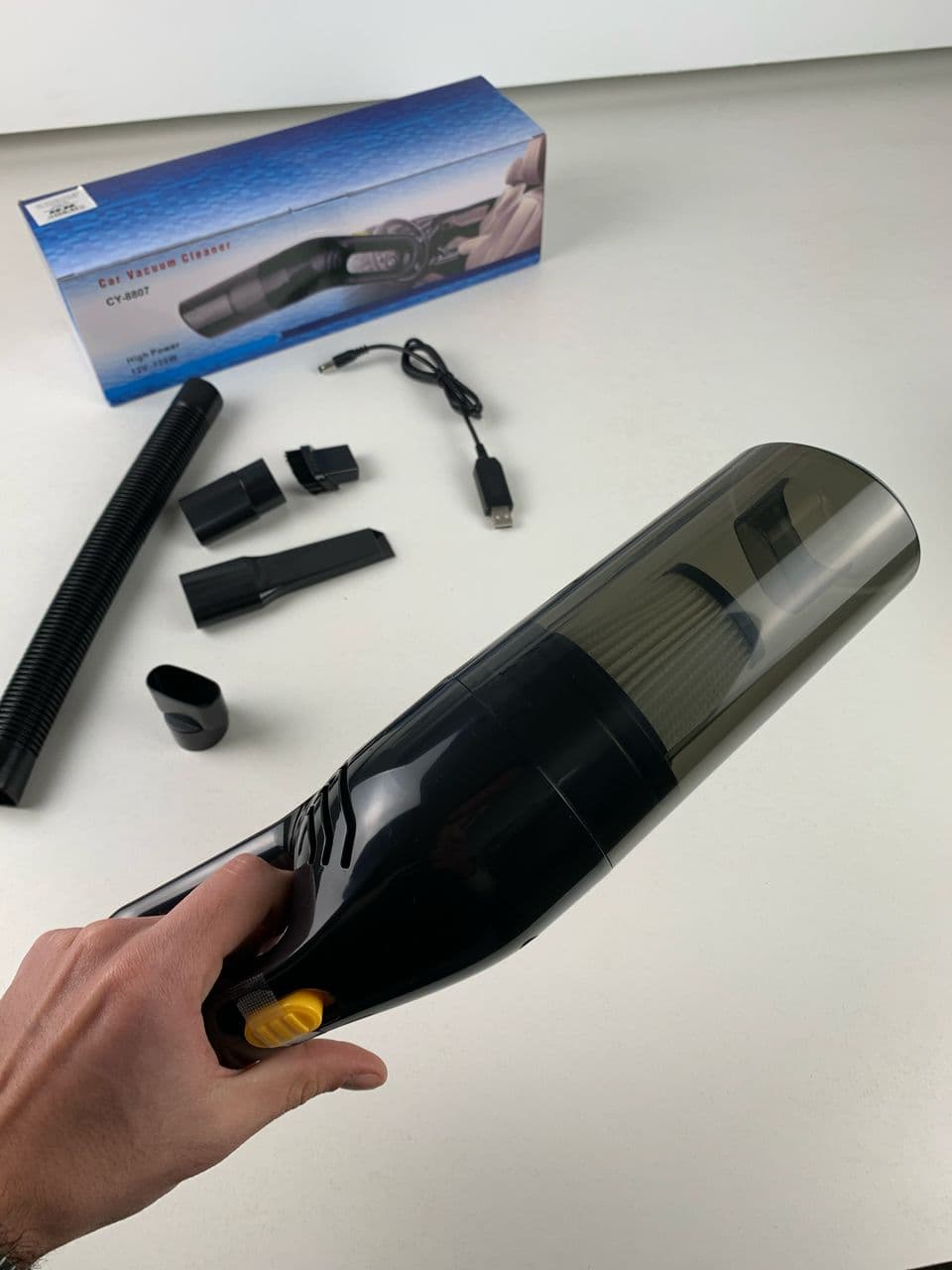 Aspirateur de voiture sans fil 10000PA Rechargeable – مكنسة كهربائية لاسلكية - Accessoires Auto/Moto - صورة حقيقية 10