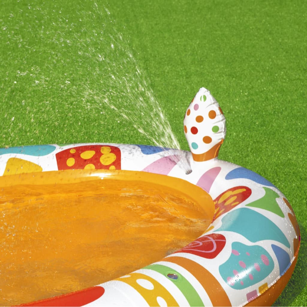 Piscine Rond Gonflable Giraffe Pour Enfants Avec Arroseur 266x157x127cm Bestway 53089 - Jouet & Gaming - صورة 2