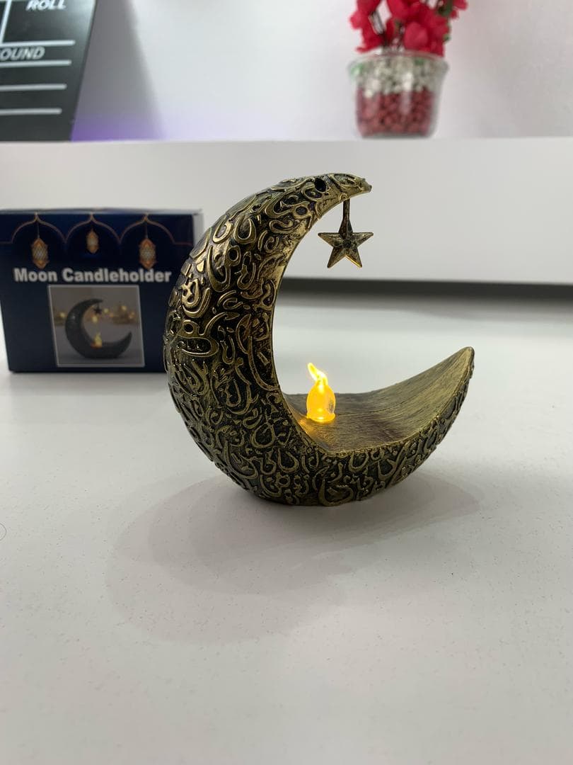 Porte-Bougie Ramadan Oriental - حامل شموع رمضان - Décoration - صورة حقيقية 8