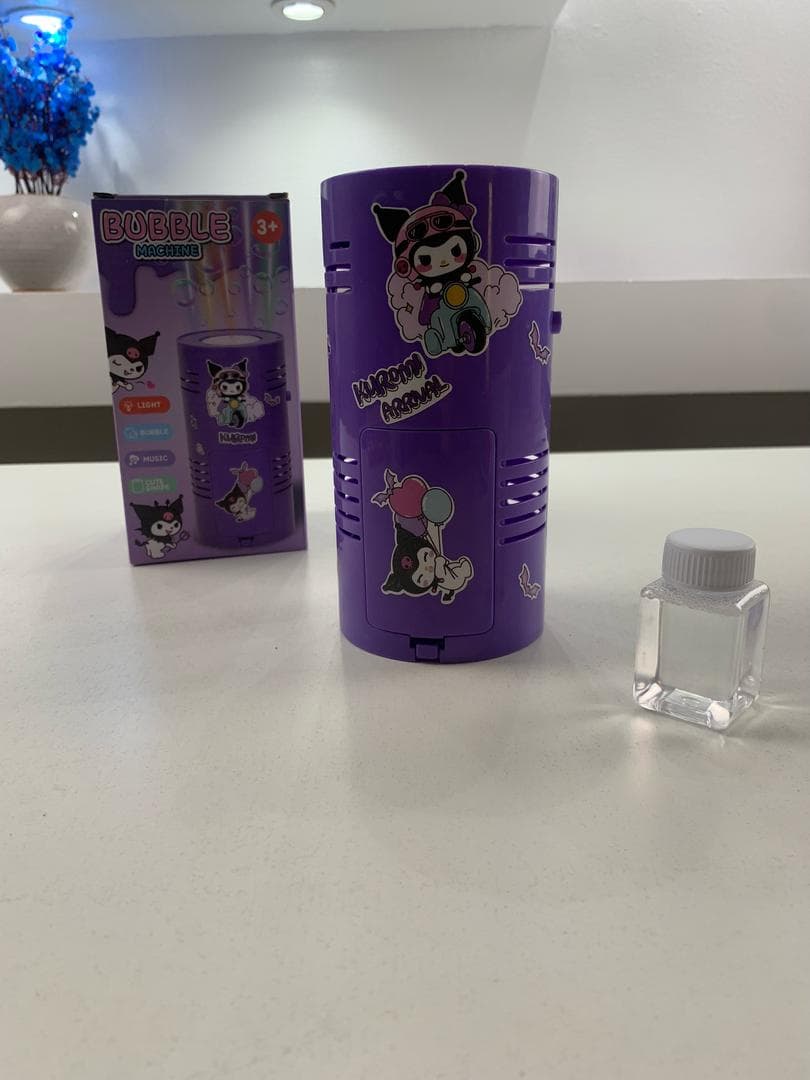 Machine à Bulles Kuromi – Générateur de Bulles Magique - Jouet & Gaming - صورة حقيقية 4
