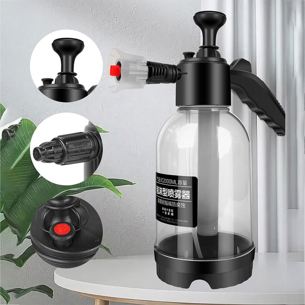Bouteilles de Pulvérisation de Mousse Sous Pression pour Voiture 2L – موزع الرغوة - Outillage et Bricolage - صورة 4