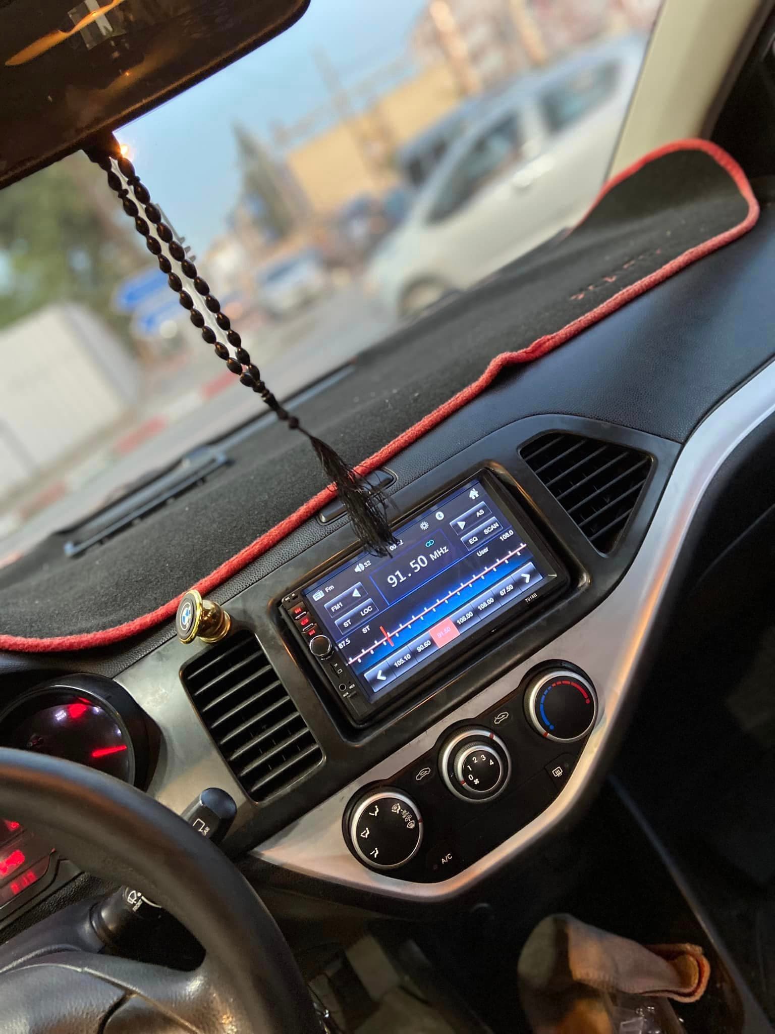 DVD Mp5 Auto-radio écran tactile 7 Pouce Bleutooth. USB AUX .CARD SD. Standard - Accessoires Auto/Moto - صورة حقيقية 8