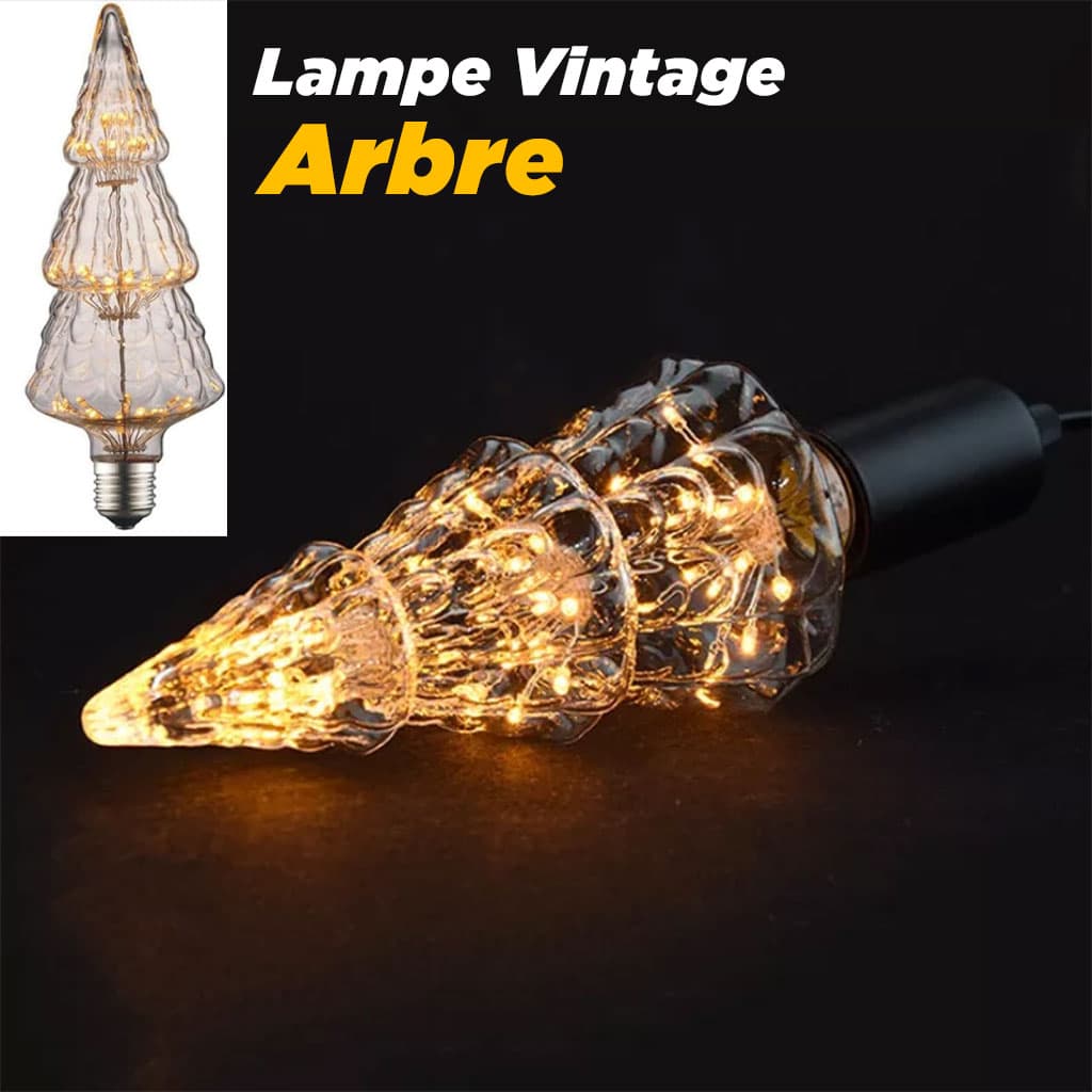 Ampoule Edison E27 à vis LED Motif Arbre – مصباح ديكور - Décoration - صورة 1