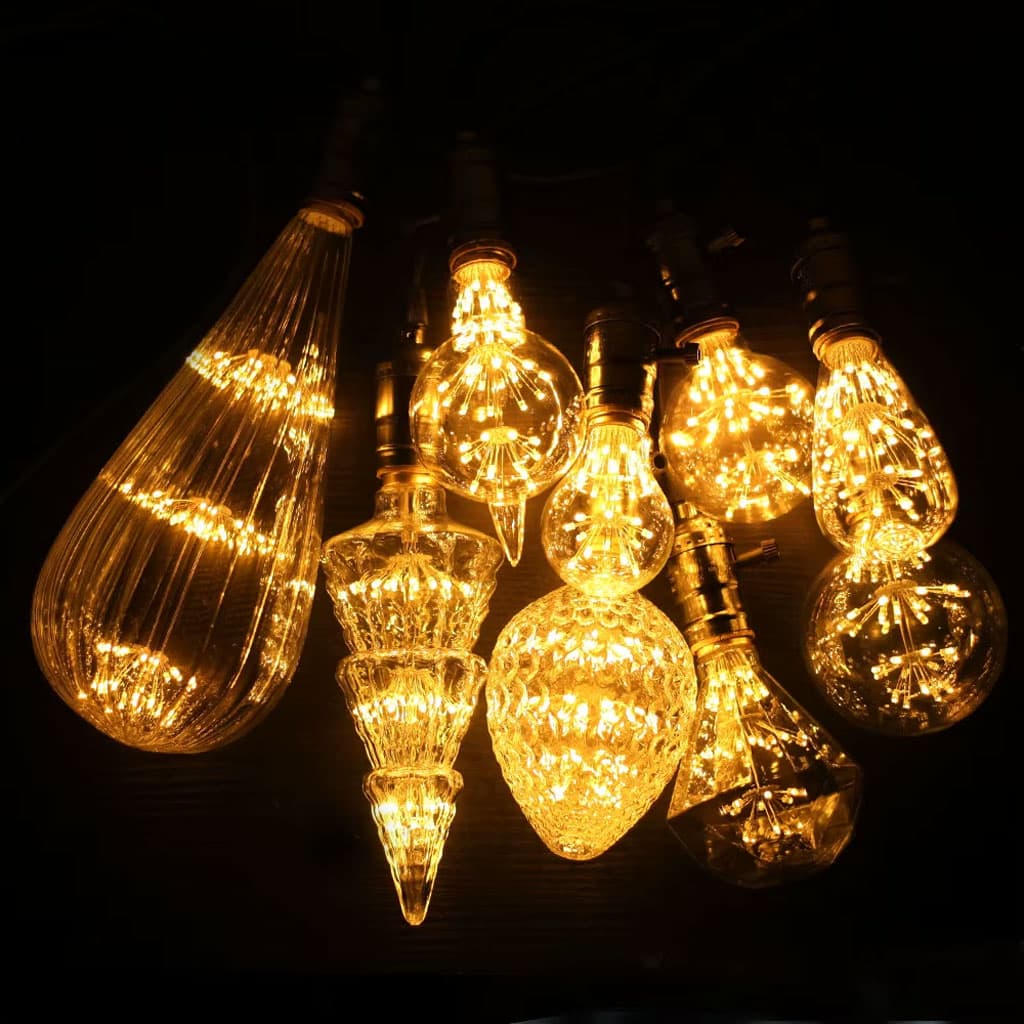 Ampoule Edison E27 à vis LED Motif Arbre – مصباح ديكور - Décoration - صورة 5