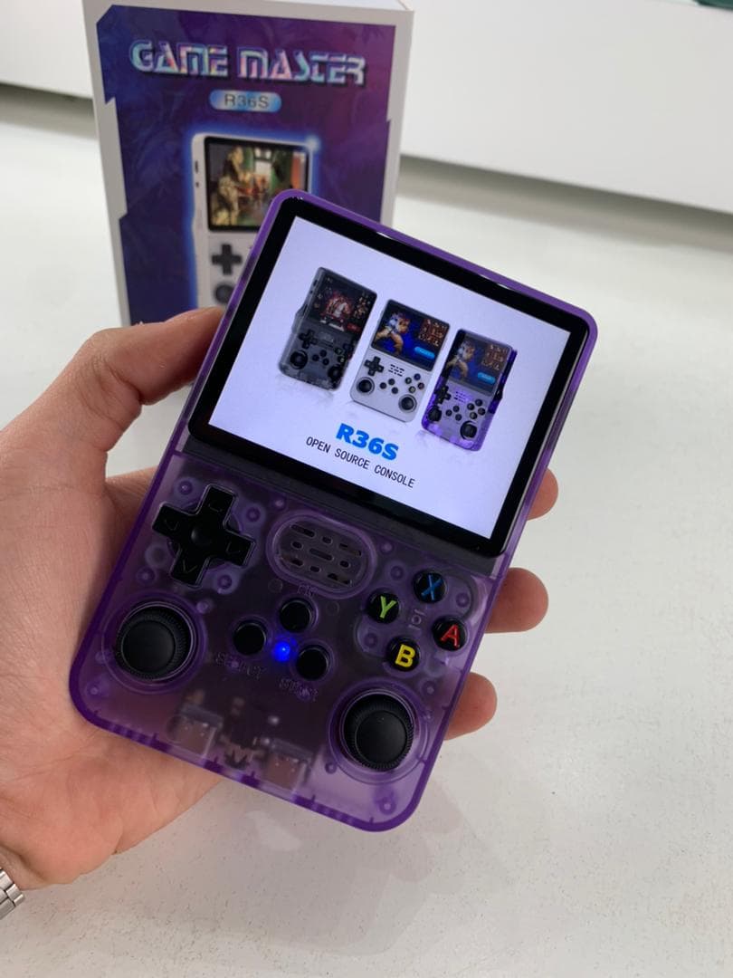 R36S Console de Jeu Portable Rétro Système Linux Open Source – جهاز ألعاب محمول - Jouet & Gaming - صورة حقيقية 10