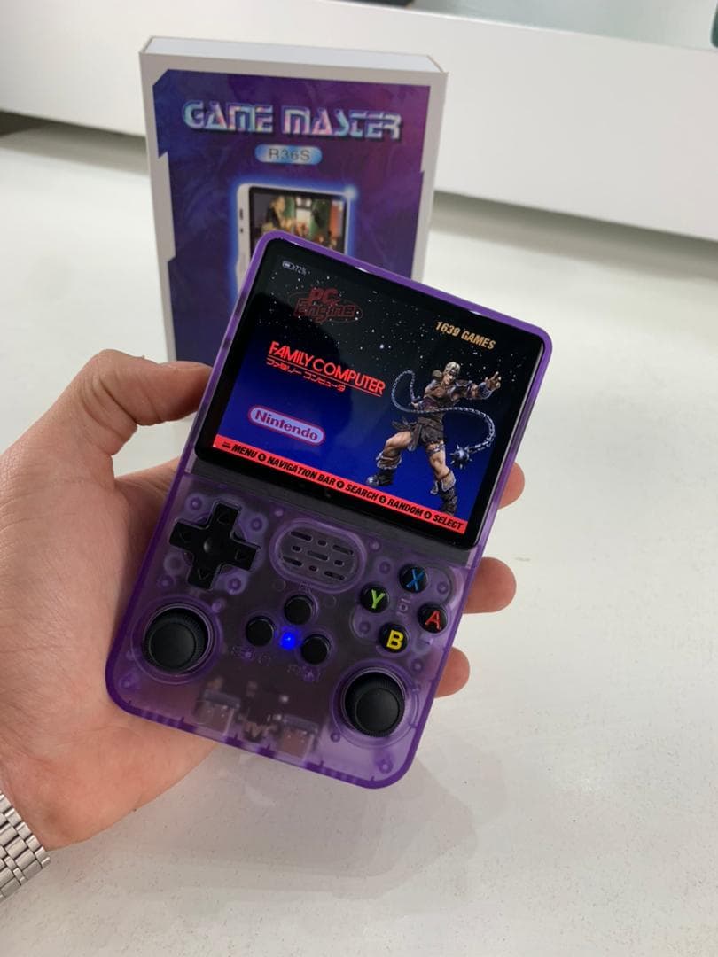 R36S Console de Jeu Portable Rétro Système Linux Open Source – جهاز ألعاب محمول - Jouet & Gaming - صورة حقيقية 11