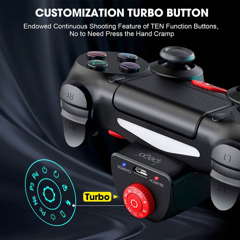 IPEGA Bouton arrière pour manettes PS4 - Jouet & Gaming - صورة 3