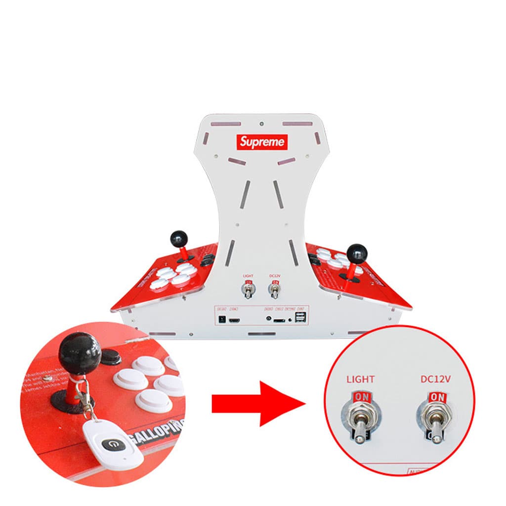 Supreme Console de jeux d’arcade 3D 2 Joueurs – جهاز ألعاب أطاري - Jouet & Gaming - صورة 4