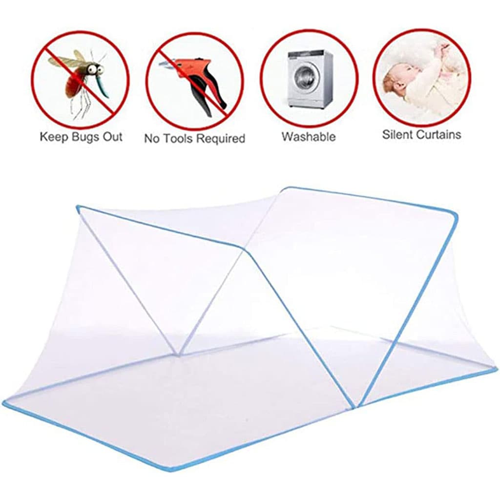 Moustiquaire Pliable Facile à Installer Pour Lit 1 Place – ناموسية لسرير شخص واحد - Maison - صورة 5