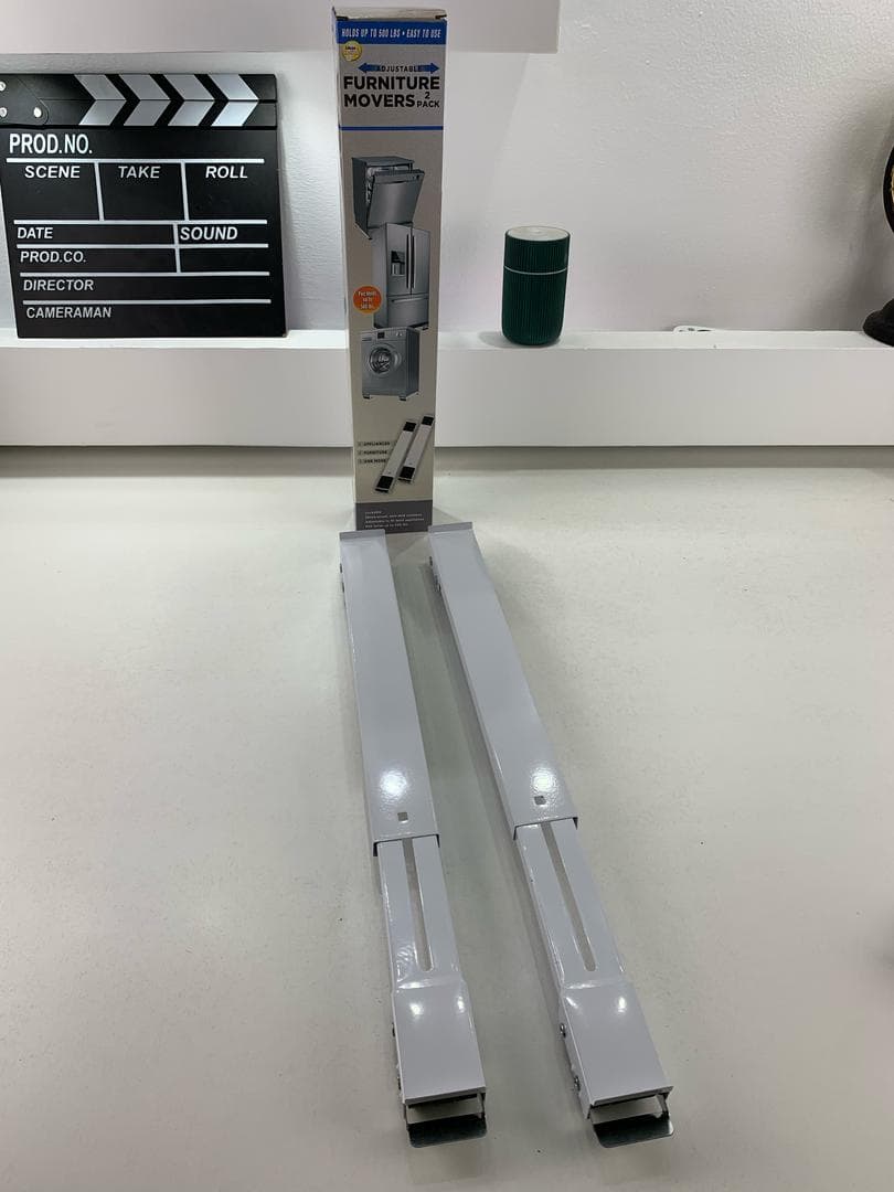 Support Mobile pour Machine à Laver et Réfrigérateur – ناقل أجهزة كهرومنزلية وأثاث الثقيل - Maison - صورة حقيقية 8