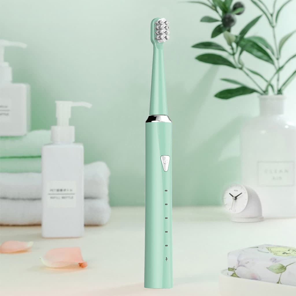 Brosse À Dents Électrique Sonique avec 4 Têtes et 5 Modes – فرشاة أسنان - Électronique - صورة 4