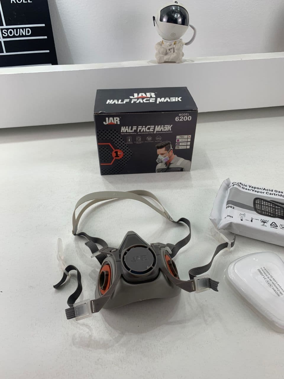 Masque respiratoire pour enlever la peinture au plomb – قناع تنفس للحرفيين - Outillage et Bricolage - صورة حقيقية 15