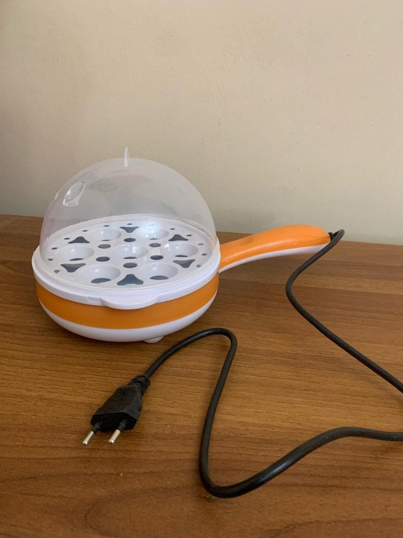 Pot Oeuf et Cuiseur à Vapeur Multifonctionnel 2en1 – مقلاة وجهاز طهي بالبخار - Cuisine - صورة حقيقية 9