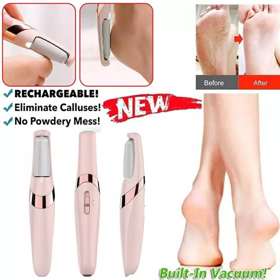 Pack Chaussettes en Gel de Silicone réutilisables avec Broyeur électrique de pieds – عرض خاص - Soins et Beauté - صورة 4