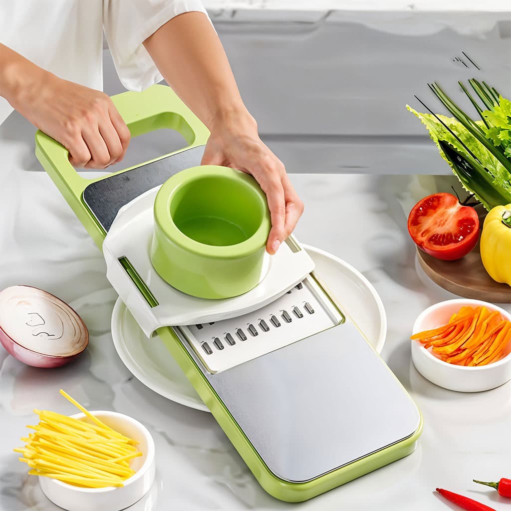 Mandoline Trancheuse à légumes multifonctionnelle – أداة تقطيع الخضر - Cuisine - صورة 1