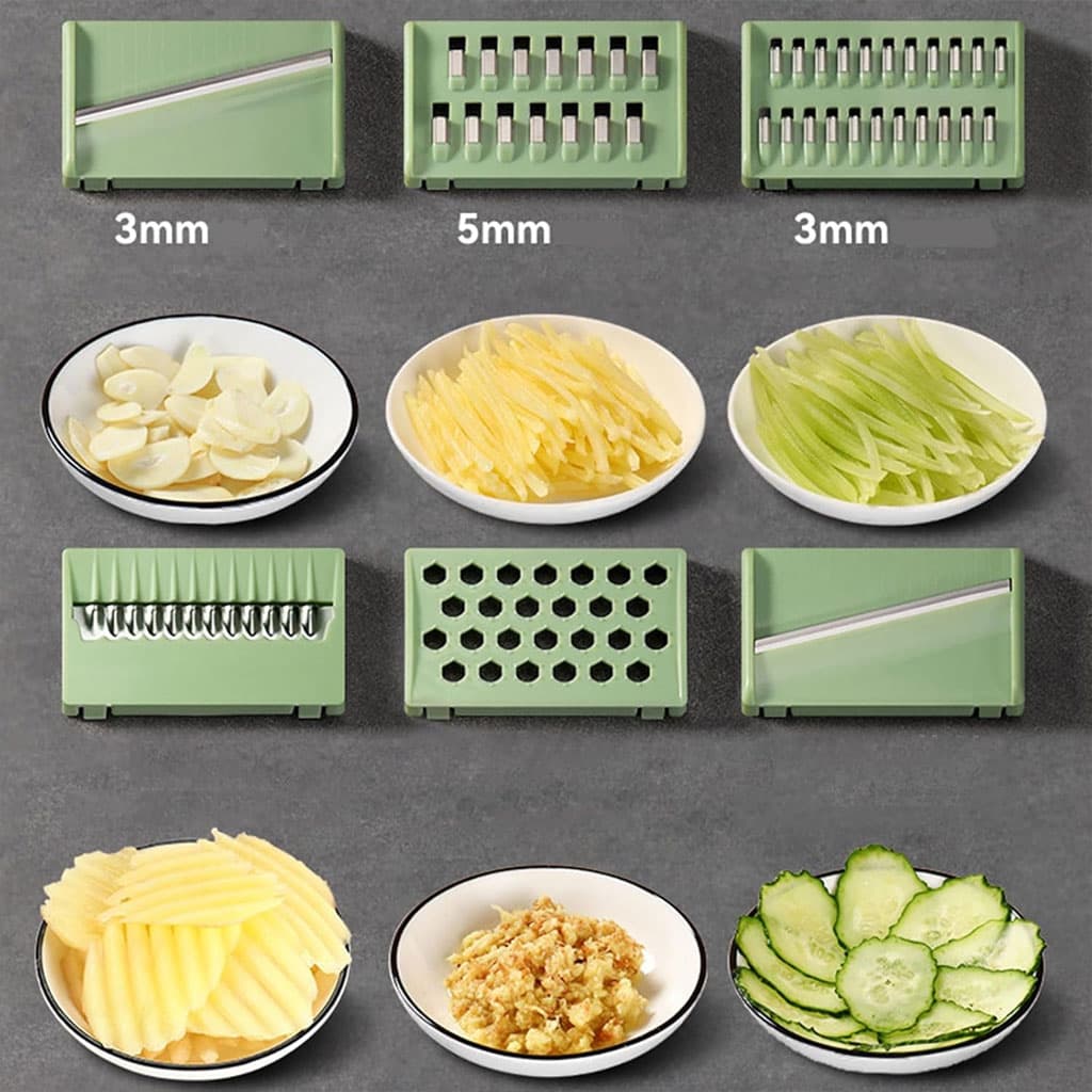 Mandoline Trancheuse à légumes multifonctionnelle – أداة تقطيع الخضر - Cuisine - صورة 6