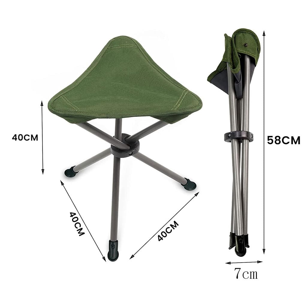 Tabouret Pliable Portable de Camping Facile à Transporté – كرسي محمول - Camping et Randonnée - صورة 5
