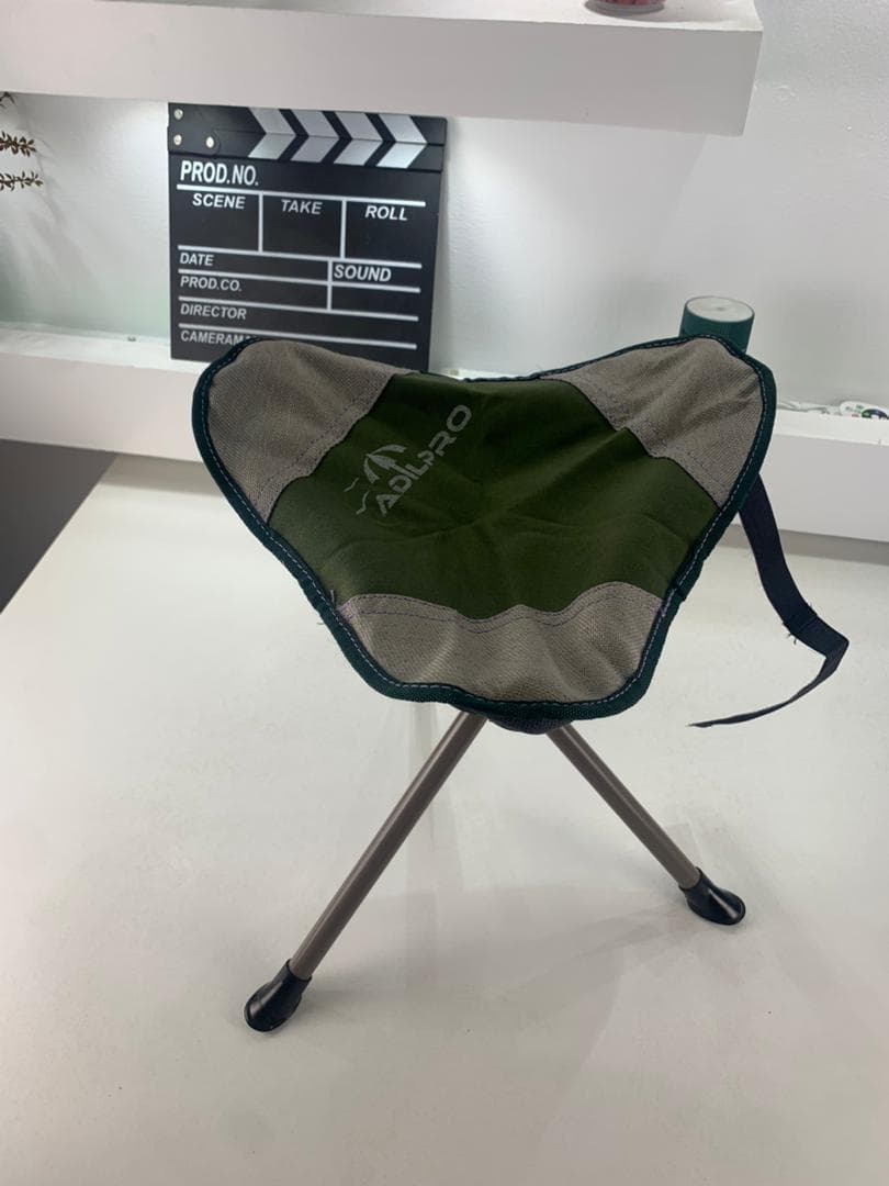 Tabouret Pliable Portable de Camping Facile à Transporté – كرسي محمول - Camping et Randonnée - صورة حقيقية 7