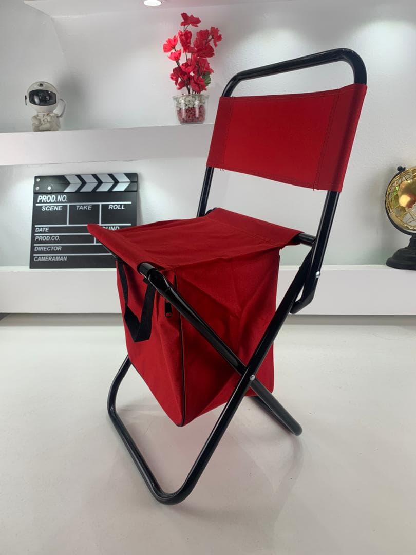Chaise Pliante Multifonctionnel avec Sac de Pêche – كرسي محمول مع حقيبة مدمجة - Camping et Randonnée - صورة حقيقية 6