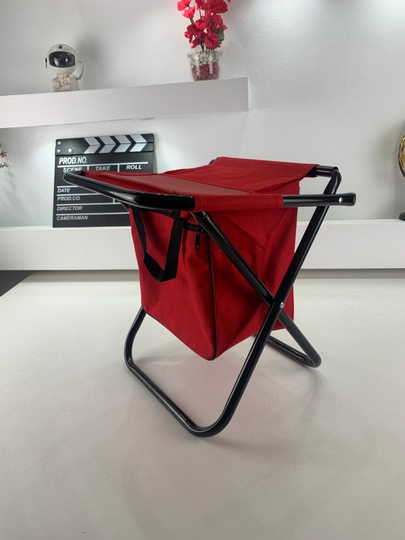 Chaise Pliante Multifonctionnel avec Sac de Pêche – كرسي محمول مع حقيبة مدمجة - Camping et Randonnée - صورة حقيقية 7