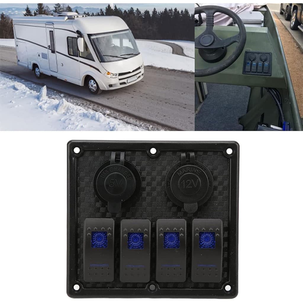 Panneau de commande 12-24V à 4 Interrupteur – لوحة تحكم - Électronique - صورة 5