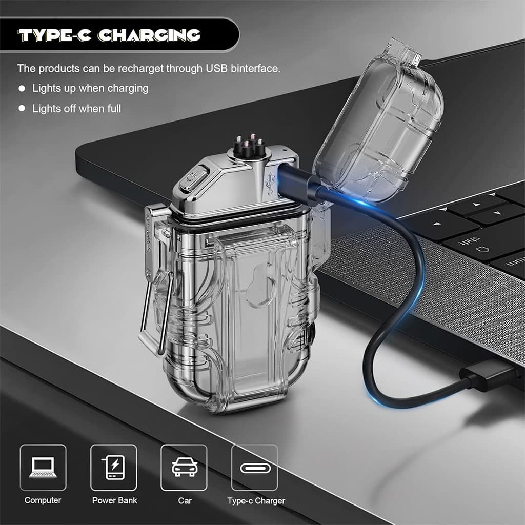Bri-quet et Lampe Torche LED Portable – مصباح محمول مع ولا-عة - Électronique - صورة 4