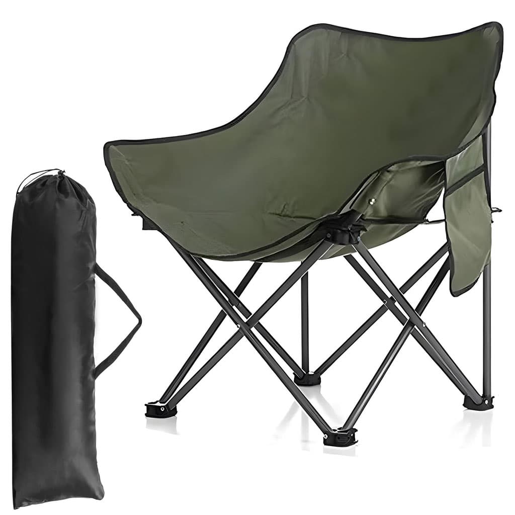 Chaise de Camping Pliante Confortable et Portable Pm – كرسي إسترخاء قابل للطي - Camping et Randonnée - صورة 1