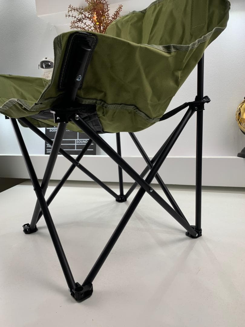 Chaise de Camping Pliante Confortable et Portable Pm – كرسي إسترخاء قابل للطي - Camping et Randonnée - صورة حقيقية 10