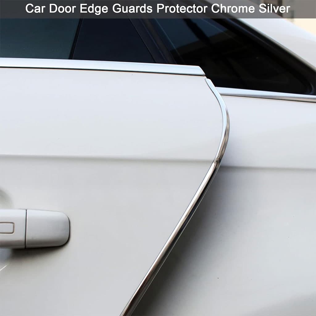 Bande de protection universelle en pour portières de voiture chromées 10m – شريط واقي لباب السيارة - Accessoires Auto/Moto - صورة 4