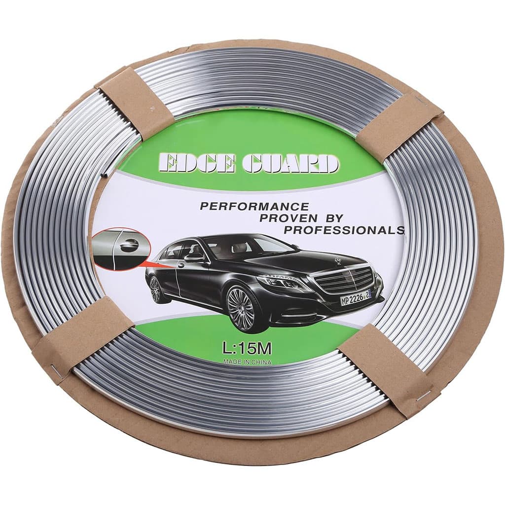 Bande de protection universelle en pour portières de voiture chromées 10m – شريط واقي لباب السيارة - Accessoires Auto/Moto - صورة 7