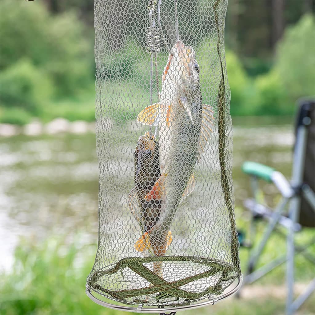 Filet de Pêche Pliable en Maille Facile à Ranger – شبكة صيد الأسماك - Outillage et Bricolage - صورة 2
