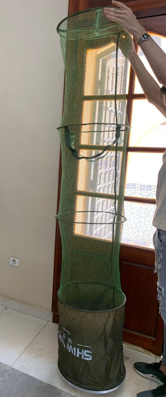 Filet de Pêche Pliable en Maille Facile à Ranger – شبكة صيد الأسماك - Outillage et Bricolage - صورة حقيقية 8