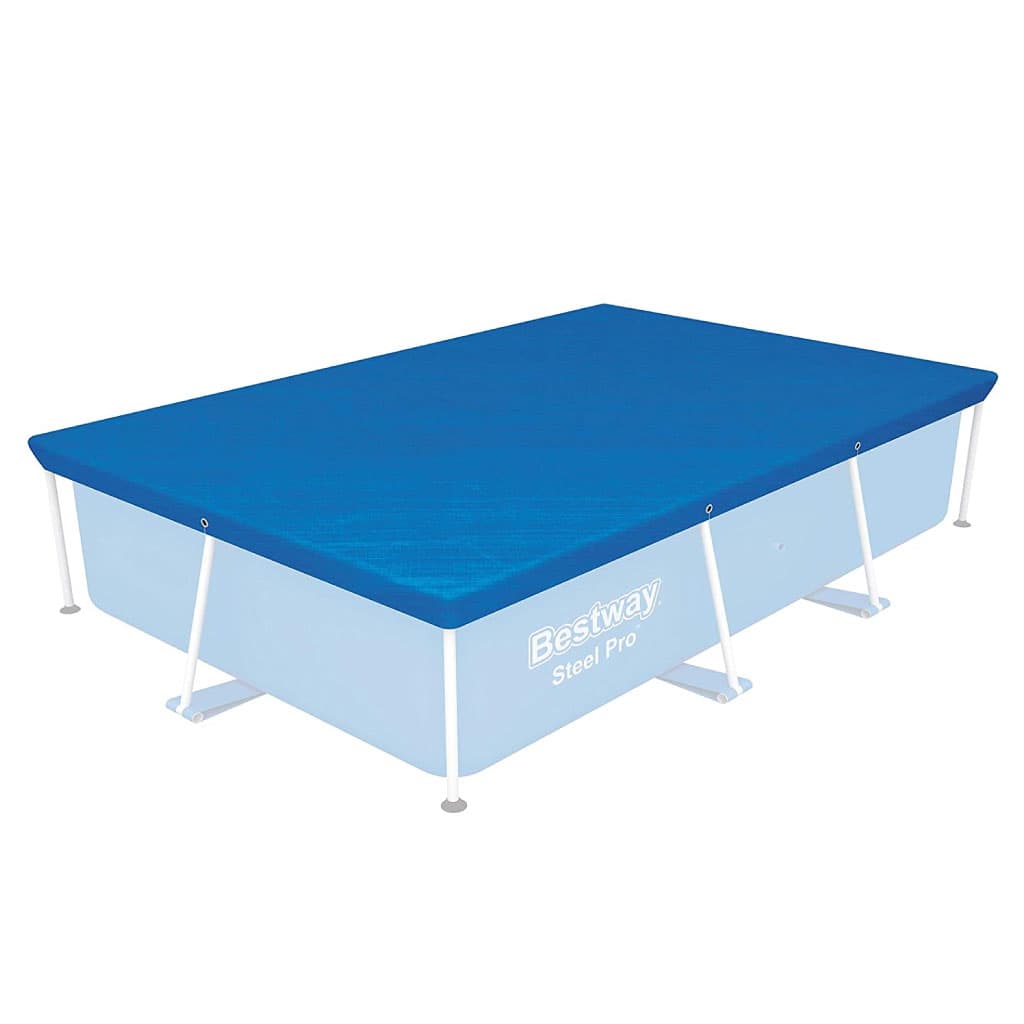 Grande bâche de piscine rectangulaire en polyéthylène 400 x 211 cm Bestway 58107 – غطاء مسبح - Vacance & Loisir - صورة 4