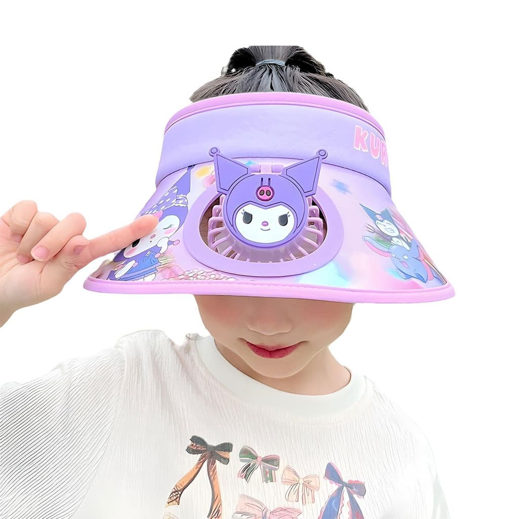 Chapeau d’été pour Enfants avec Ventilateur – قبعة واقية من الشمس مع مروحة - Vacance & Loisir - صورة 4